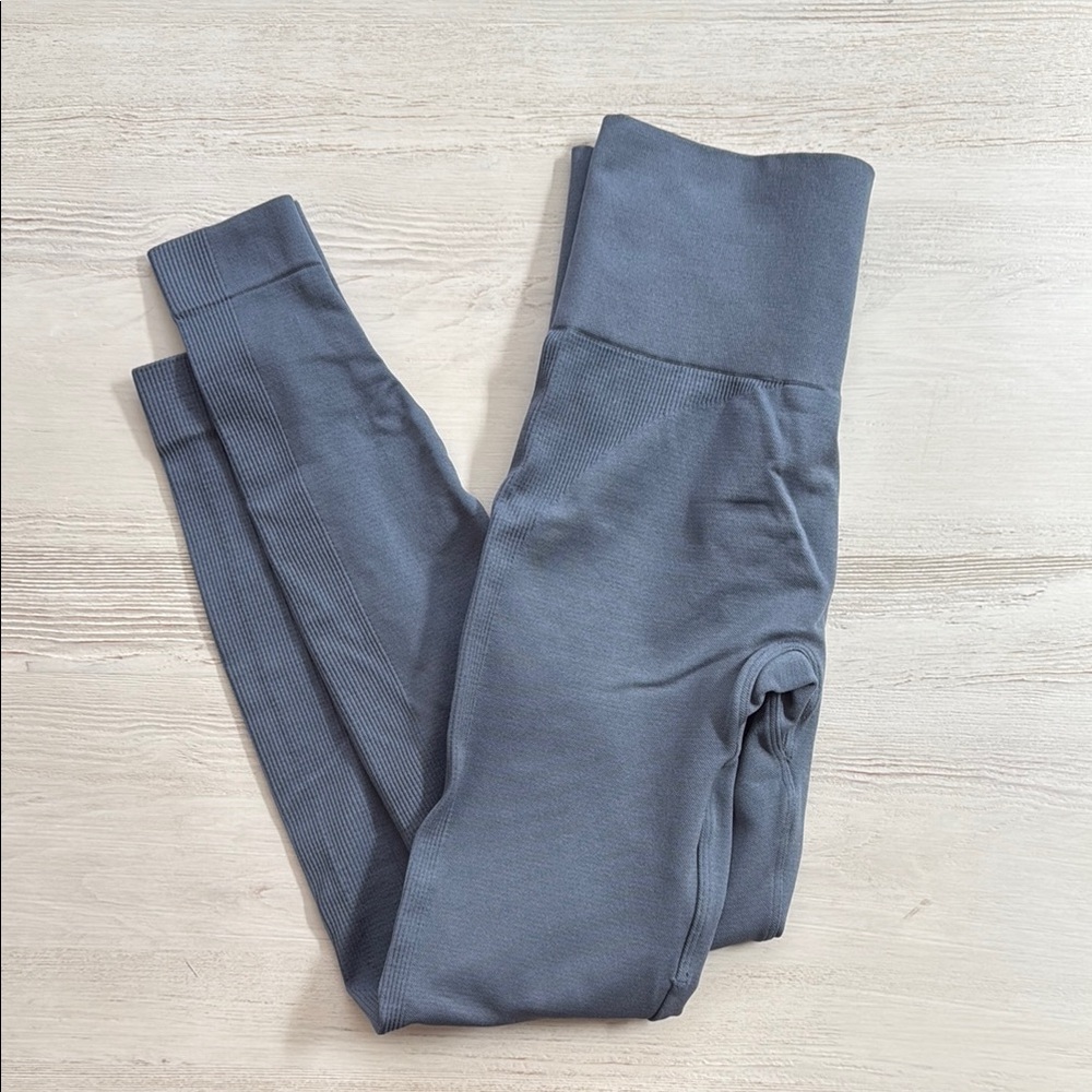 SET Active Blue Leggings High-Waisted Performance Wear